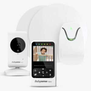 babysense 7 safe sleep compact video monitor bundle 896150