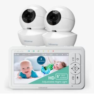 new hd split screen video baby monitor hd s2 403686