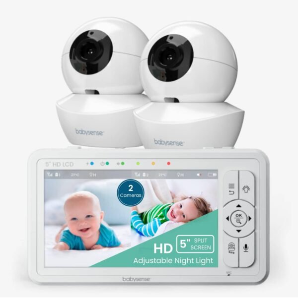 new hd split screen video baby monitor hd s2 403686